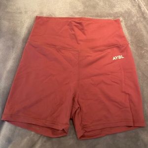 AYBL pink biker shorts 😇
